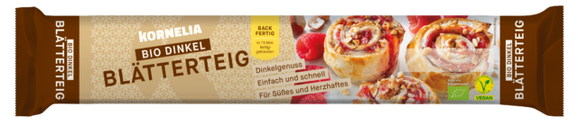 Bio Dinkel-Blätterteig