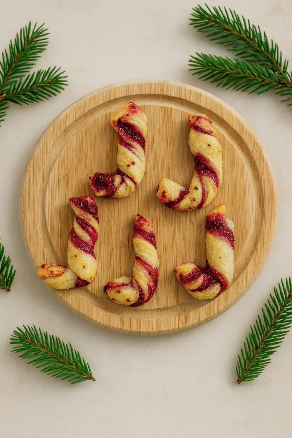 Blätterteig Zuckerstangen mit Bio Dinkelblätterteig