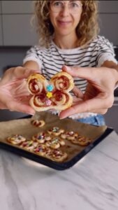 Blätterteig Schmetterlinge