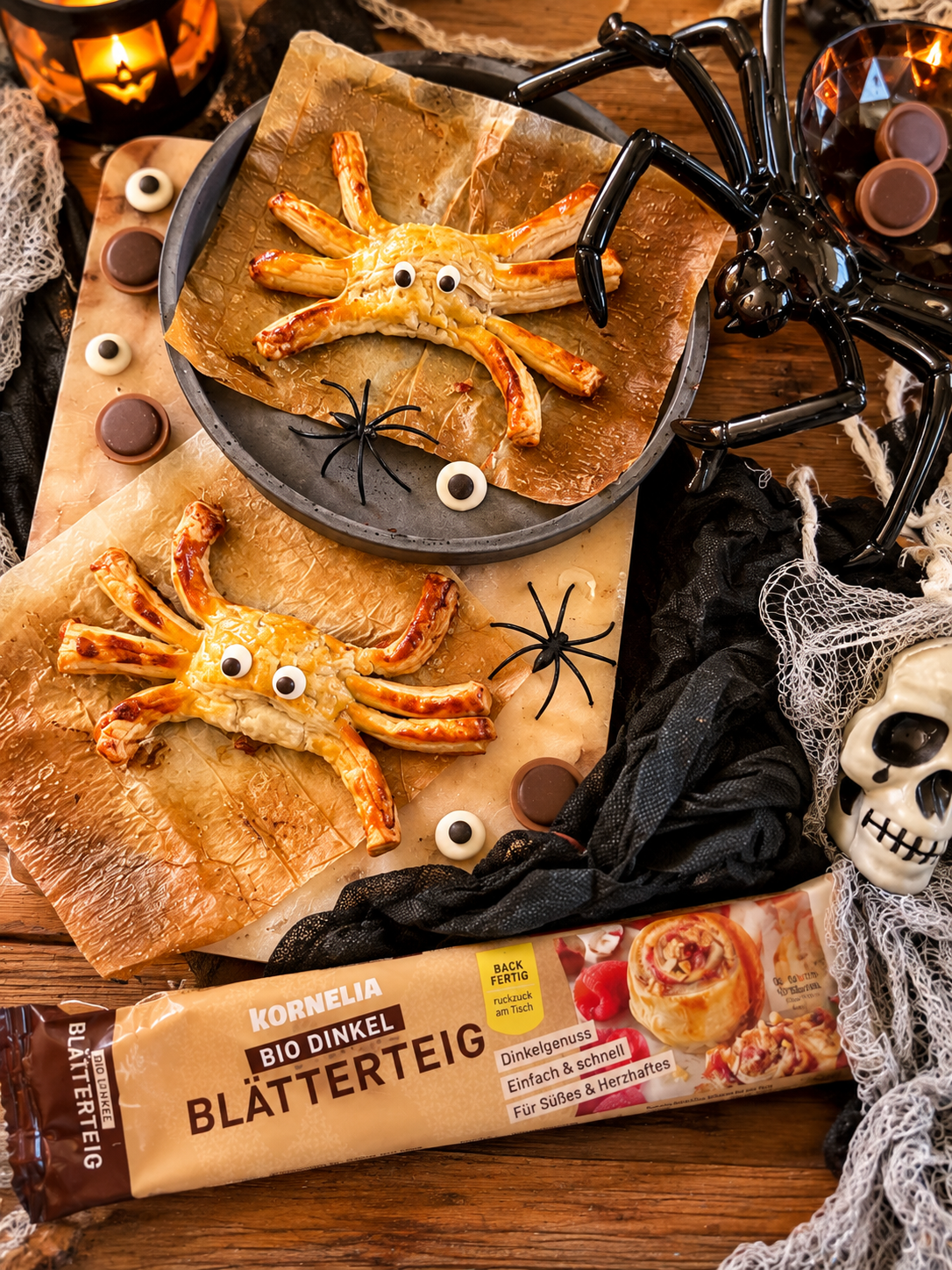 Halloween Spinnen